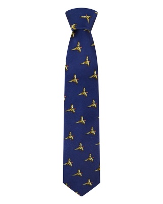 Hoggs of Fife Silk Country Tie (Mixed Birds)