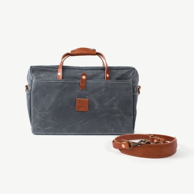 Bradley Mountain Courier Briefcase - Charcoal