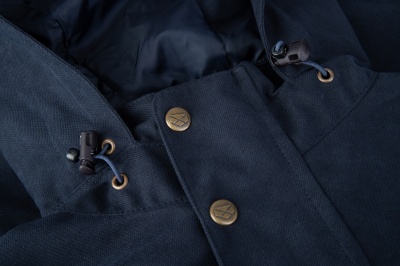 Hoggs Of Fife Struther W/P Zip Through Jacket - Navy