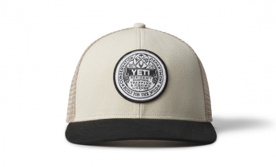 Yeti Trapping License Trucker Hat - Sharptail Taupe