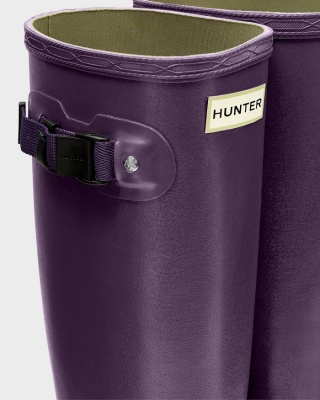 Hunter Womens Norris Field Boot - Dark Iris