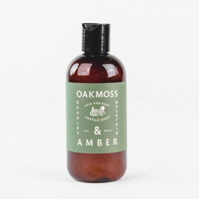 Bradley Mountain - Oakmoss & Amber - Hair & Body Soap