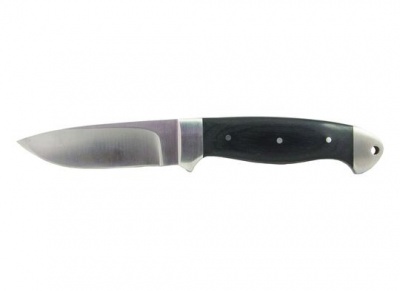 Whitby 3.25'' Black Pakkawood Sheath Knife