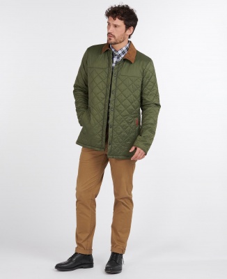 Barbour Thornhill Quilted Jacket - Olive