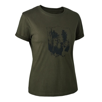 Deerhunter Lady T -Shirt with Deerhunter Shield