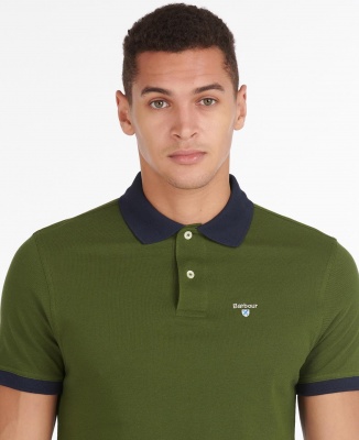 Barbour Lynton Polo Shirt - Rifle Green