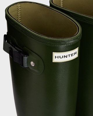 Hunter Womens Norris Field Neo Lined Boot - Vintage Green
