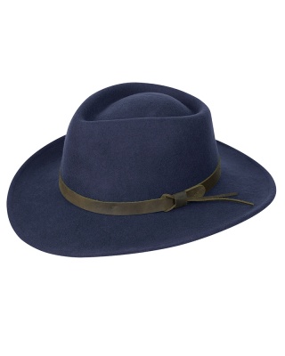 Hoggs Of Fife Perth Crushable Hat - Navy