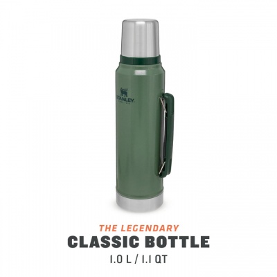 Stanley Classic Legendary Bottle 1.0L - Hammertone Green