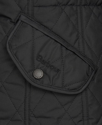 Barbour Millfire Quilted Jacket - Black