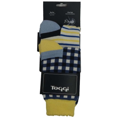 Toggi Raynham Socks 2 Pack - Night Blue - UK4-8 (EU37-42)