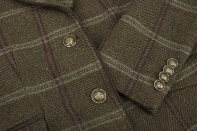 Hoggs of Fife Musselburgh Ladies Tweed Hacking Jacket