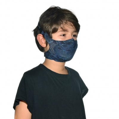 Buff Kids Filter Mask - Kasai Night Blue