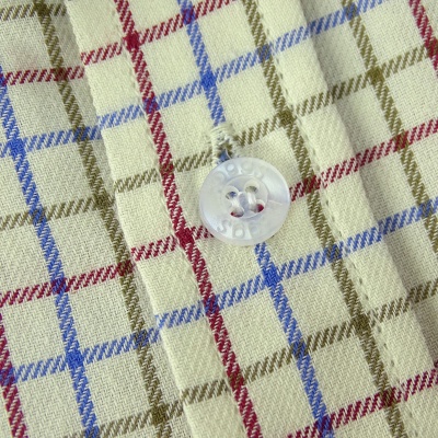 Hoggs of Fife Pure Cotton Tattersall Check Shirt