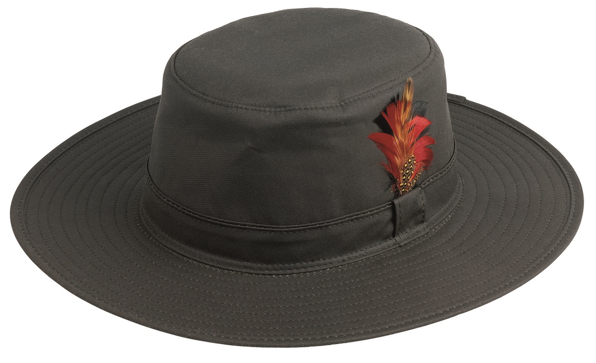 Hoggs of Fife Waxed Aussie-Style Hat