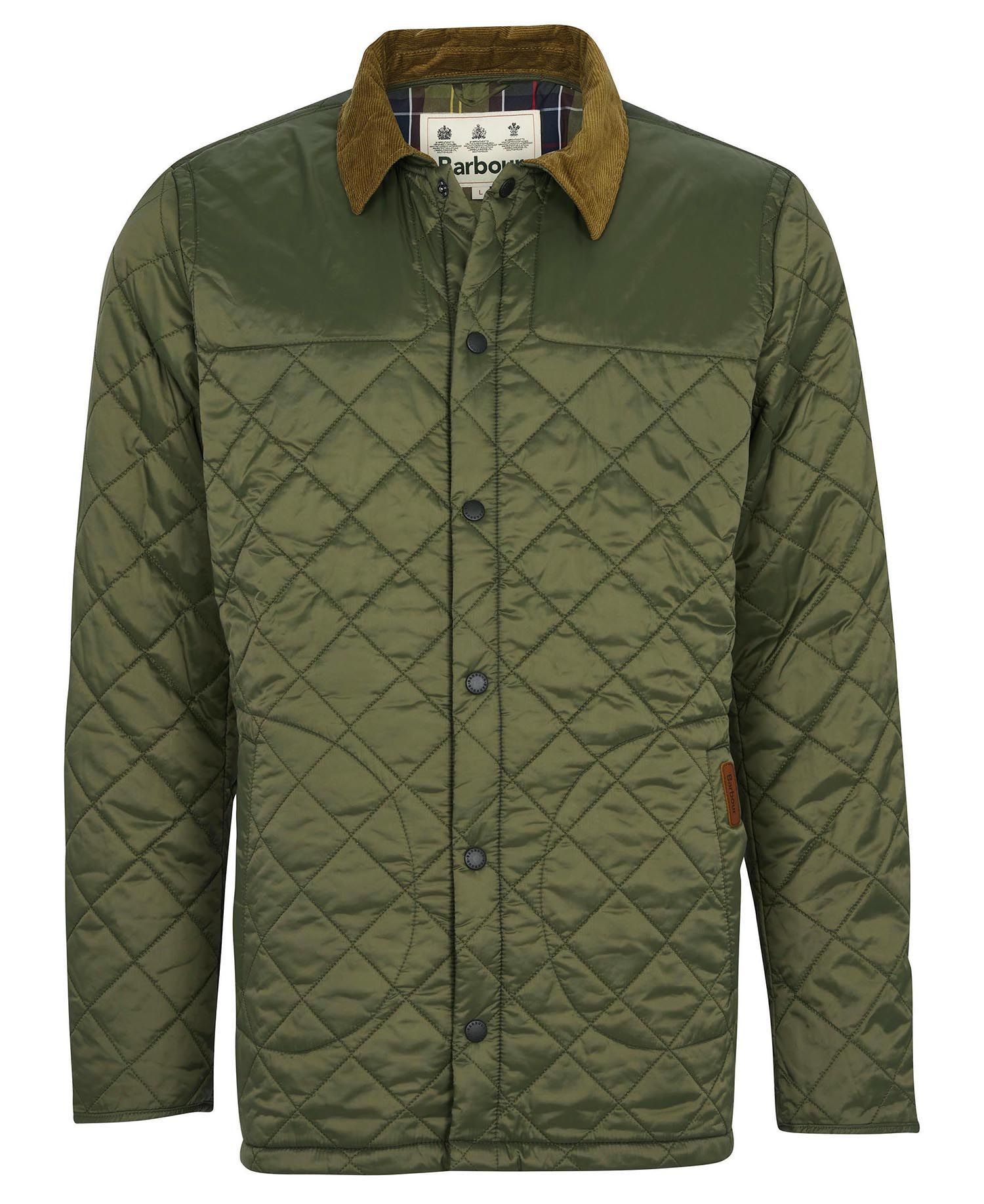 Barbour Thornhill Quilted Jacket - Olive SeriousCountrySports.com