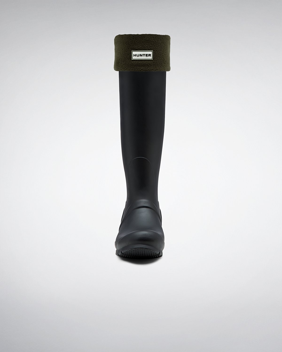 Hunter Field Unisex Boot Sock - Dark Olive
