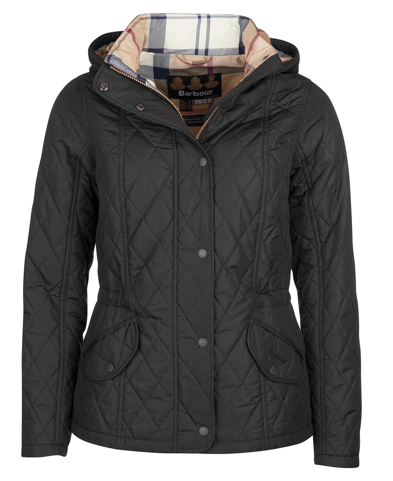 Barbour Millfire Quilted Jacket - Black SeriousCountrySports.com