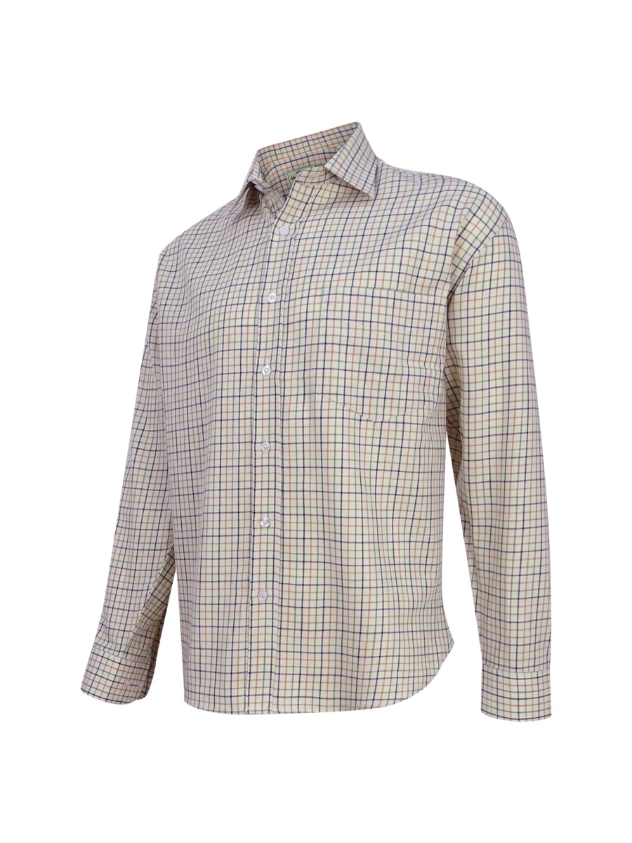 Hoggs of Fife Pure Cotton Tattersall Check Shirt