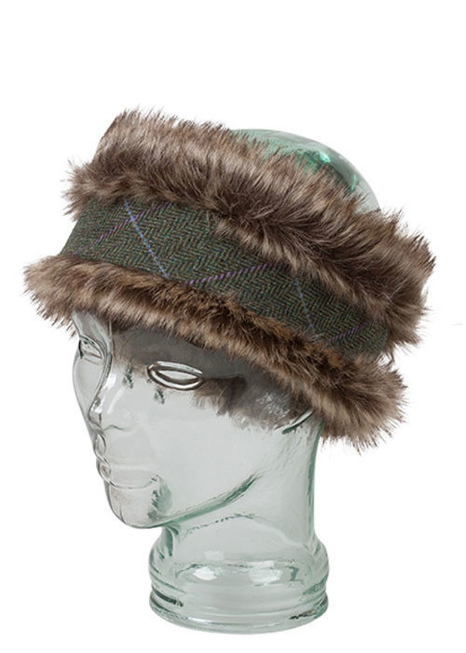 Hoggs of Fife - Ladies Albany Faux Fur Lambswool Headband