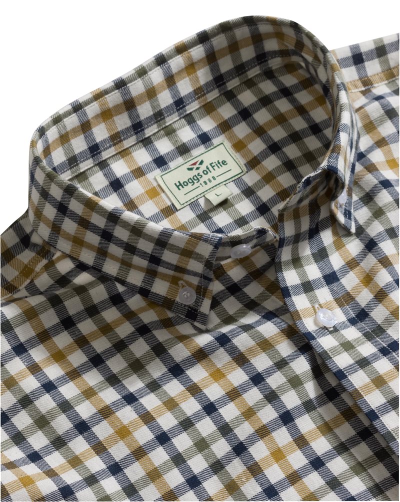 Hoggs of Fife - Trevose Short - Sleeve Cotton Shirt