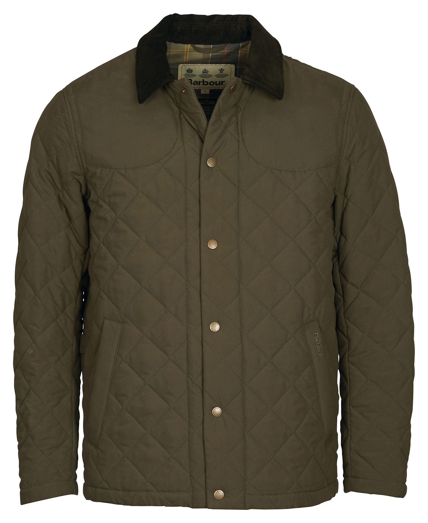 Barbour Helmsley Quilt - Army Green SeriousCountrySports.com