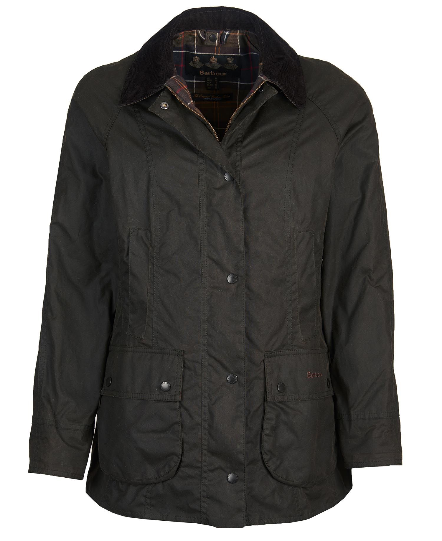 Barbour Classic Beadnell Wax Jacket - Olive