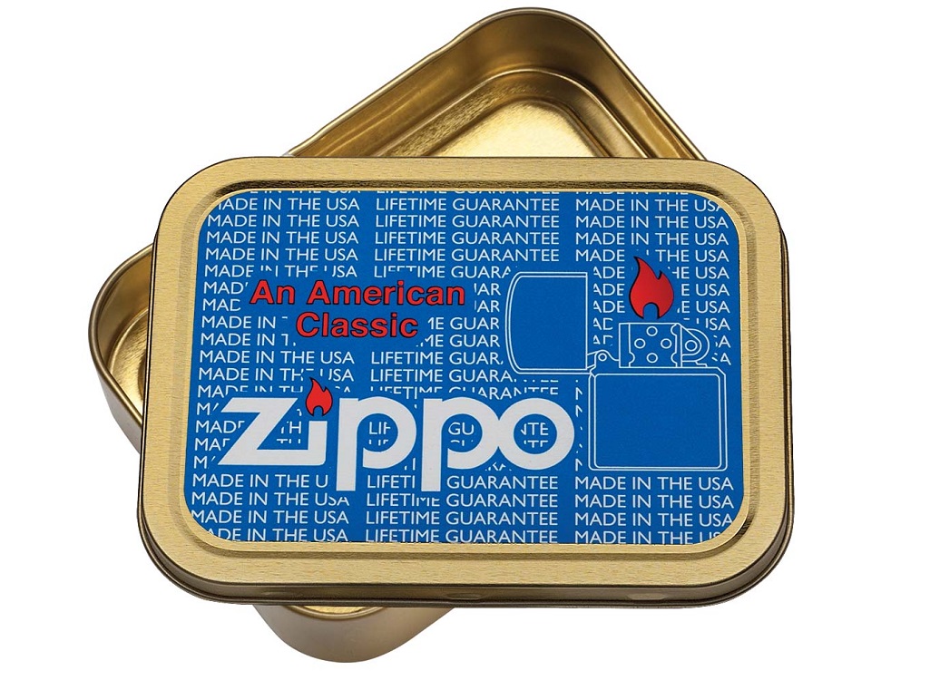 Zippo 3D 2 Ounce Tobacco Tin