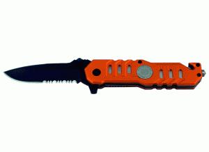 Whitby Safety Lock Knife Orange (4.5)