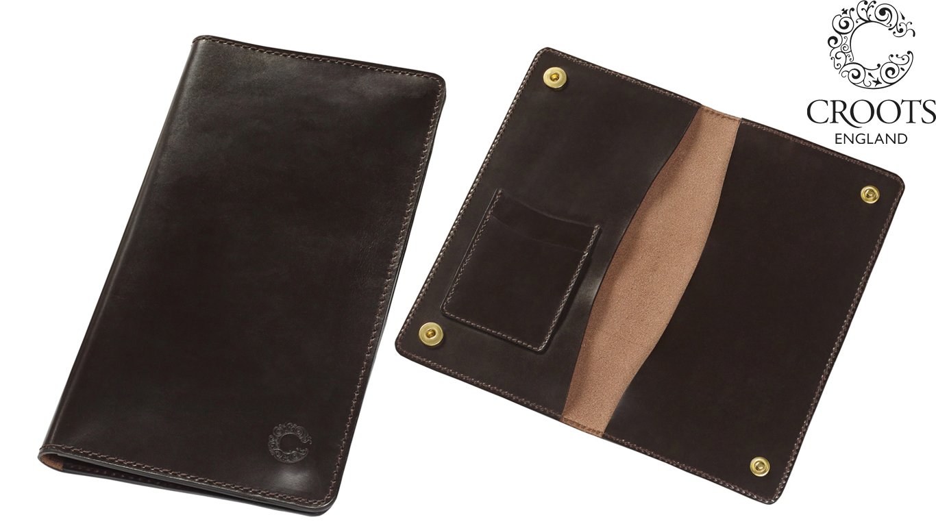 Croots Malton Bridle Leather Certificate Wallet