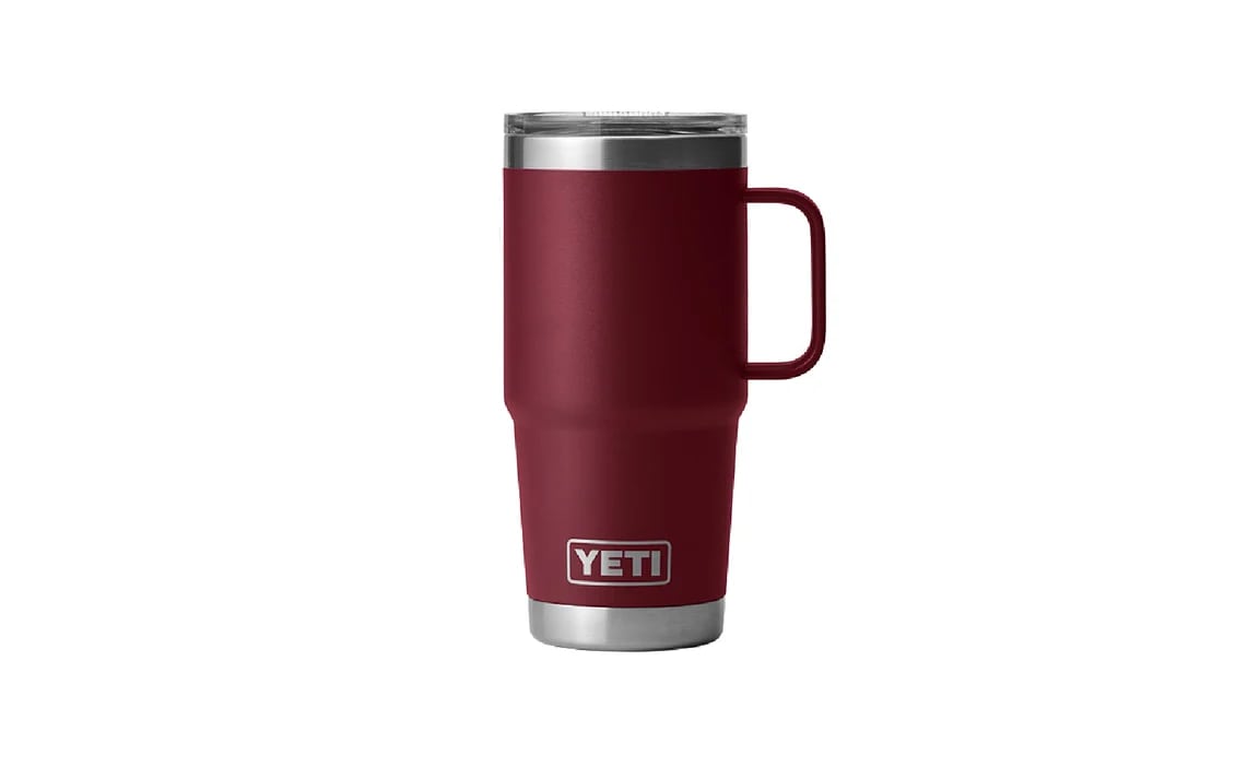 yeti travel mug red