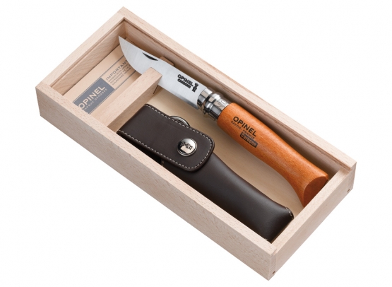 Opinel No.8Vrn With Pouch - Gift Boxed
