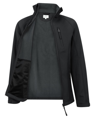 Hoggs Of Fife Magma Showerproof Softshell Jacket - Black