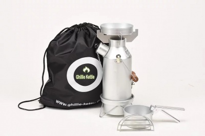 Ghillie Kettle The Maverick & Cook Kit - Silver Anodised