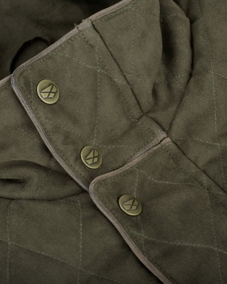 Hoggs of Fife Thornhill Quilted Jacket - Loden