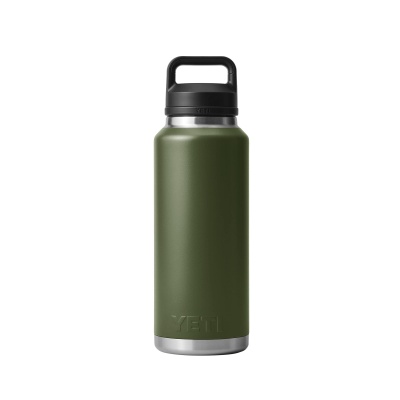 Yeti Rambler 46oz Bottle with Chug Cap - Highlands Olive