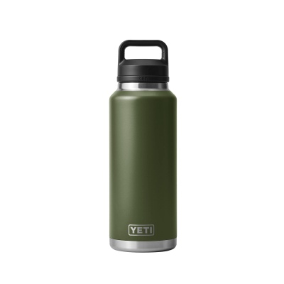 Yeti Rambler 46oz Bottle with Chug Cap - Highlands Olive