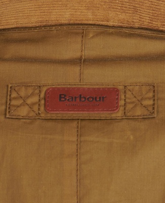 Barbour Alderton Waxed Cotton Jacket - Sand