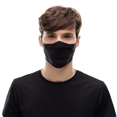 Buff Filter Mask - Solid Black