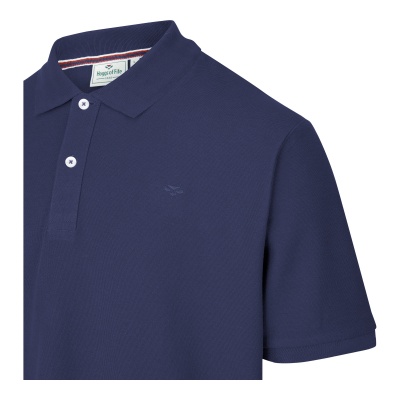 Hoggs Of Fife Largs Cotton Polo Shirt - Navy