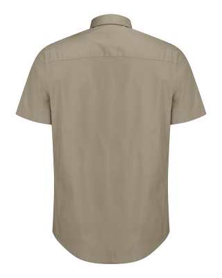 Hoggs of Fife Tolsta SS Cotton Stretch Plain Shirt