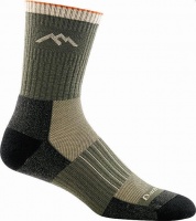 Darn Tough Hunter Micro Crew Midweight Hunting Sock - Forest