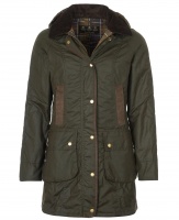 Barbour Bower Wax Jacket - Olive