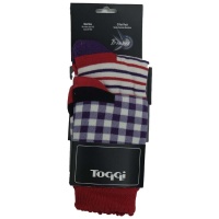 Toggi Raynham Socks 2 Pack - Anemone - UK4-8 (EU37-42)