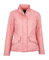Barbour Flyweight Cavalry Quilted Jacket - Dusty Rose