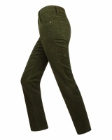 Hoggs of Fife Catrine Ladies Technical Stretch Moleskin Jeans - Forest Green