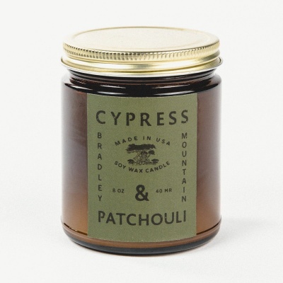 Bradley Mountain - Cypress & Patchouli Candle