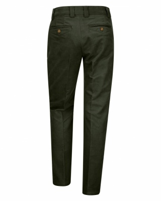 Hoggs of Fife Carrick Technical Stretch Moleskin Trousers - Olive