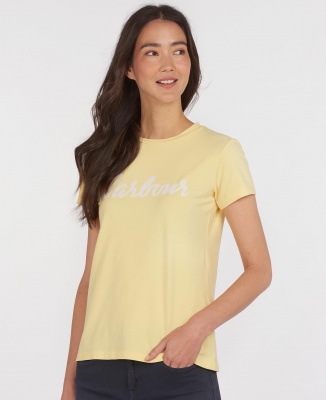 Barbour Rebecca T-Shirt - Yellow Haze