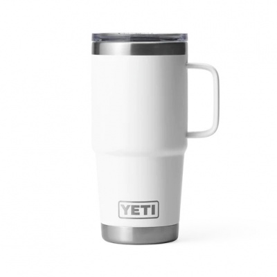 Yeti Rambler 20oz (591ml) Travel Mug - White